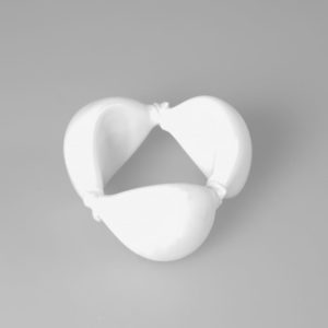 Safya - Design bracelet in blown and satin-finished Murano glass