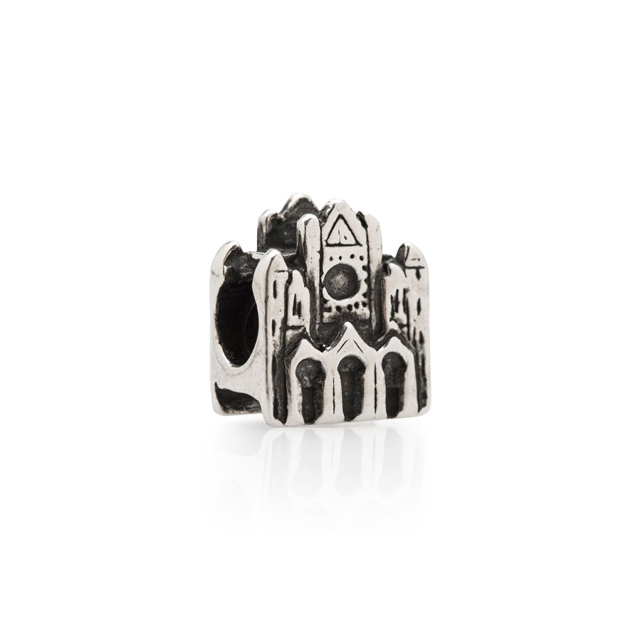 TEDORA ORVIETO CATHEDRAL  BEAD 925 SILVER CHARMS FIT EUROPEAN BEADS S 260