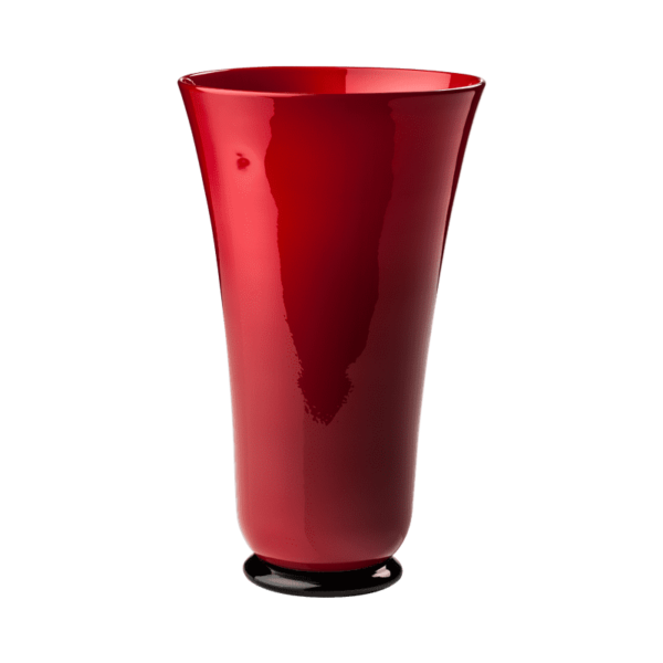 Vaso Anni Trenta Rosso Vivo