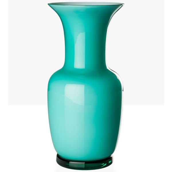 Opaline Vase - Mint Green