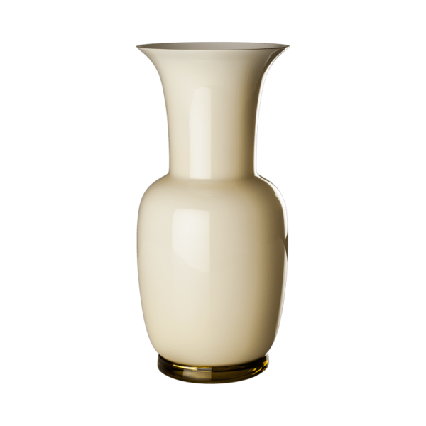 Venini Murano glass vase - Pale Straw