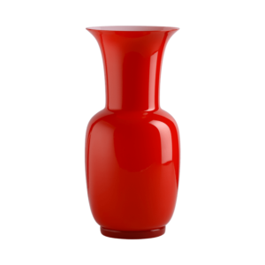 Opaline Vase - Red