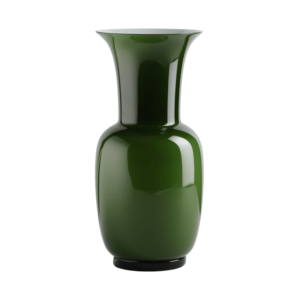 Venini Murano glass vase - Apple Green