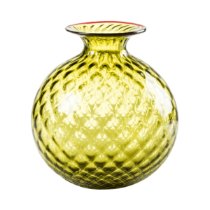 Monofiori Balloton Bamboo e Rosso Vivo