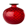 Monofiori Balloton Vase - Bright Red and Green Apple