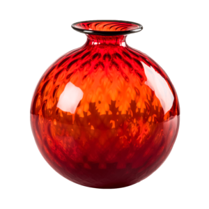 Monofiori Balloton Vase - Apple Green and Red