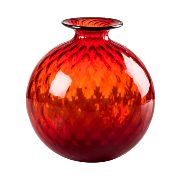 Monofiori Balloton Vase - Apple Green and Red