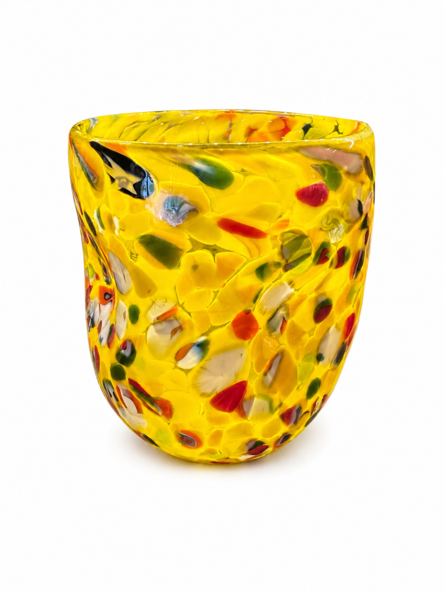 Bicchieri in vetro originale di Murano